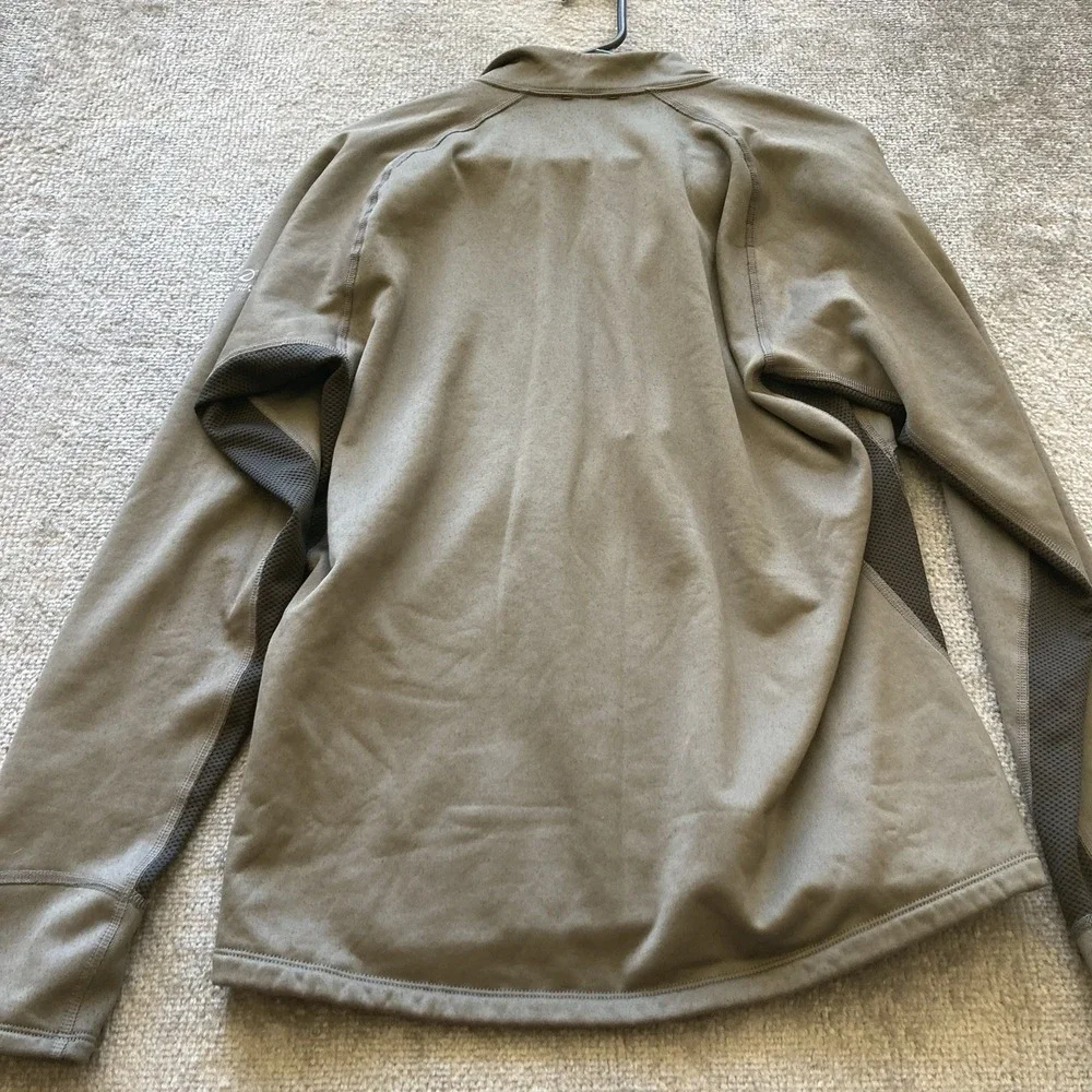 North Face‎ Flight Series Jacket Mens M Gray Black Softshell Zip